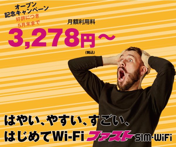 ファストSIM-WiFi