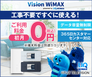 Vision WiMAXキャンペーン
